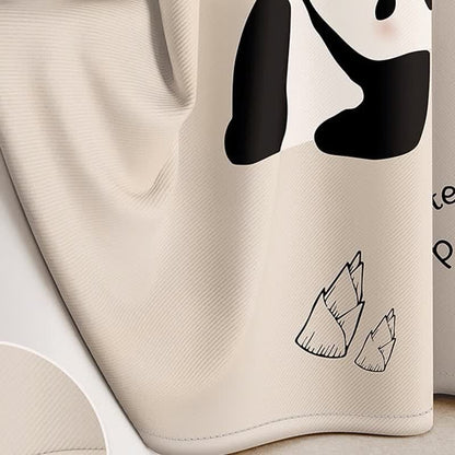 Tenda da doccia impermeabile con simpatico panda cinese