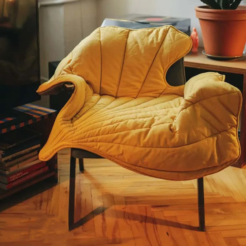 Tappetino assorbente morbido per animali domestici a forma di foglie creative
