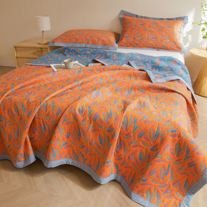 Trapunta leggera in garza di cotone Bright Feather