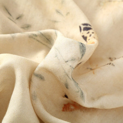 Camicia da notte estiva morbida in fibra di bambù rurale