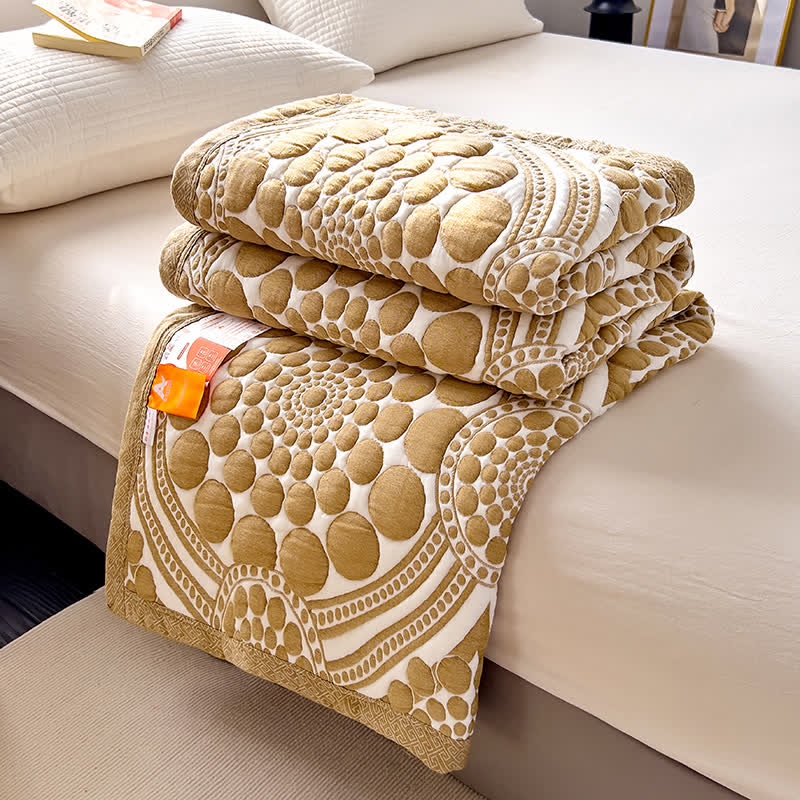 Trapunta leggera reversibile in puro cotone
