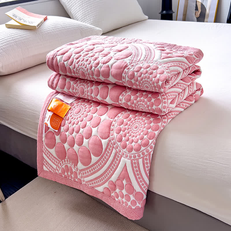 Trapunta leggera reversibile in puro cotone