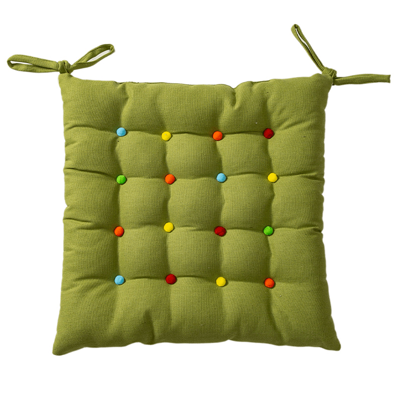 Cuscino decorativo da pavimento morbido di forma quadrata