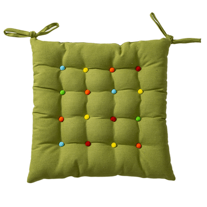 Cuscino decorativo da pavimento morbido di forma quadrata