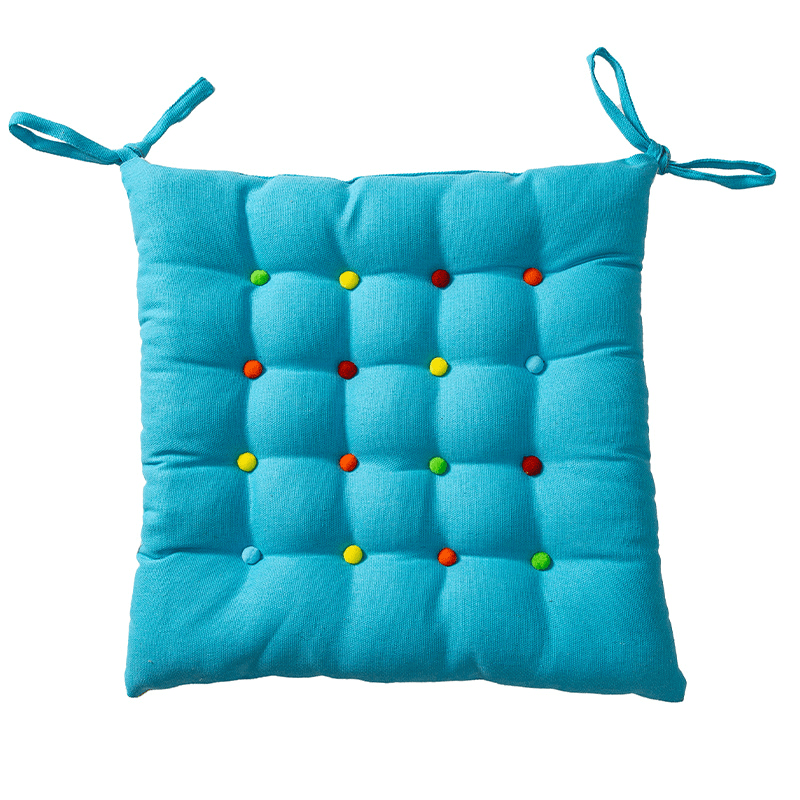 Cuscino decorativo da pavimento morbido di forma quadrata