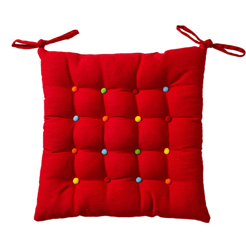 Cuscino decorativo da pavimento morbido di forma quadrata