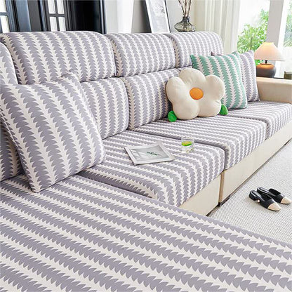 Copridivano componibile geometrico semicircolare