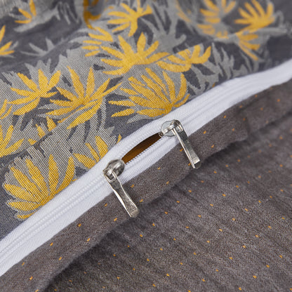 Set di biancheria da letto in garza di cotone stile naturale (4 pezzi)