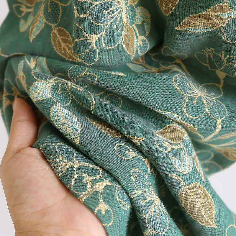 Pigiama casual in cotone con stampa floreale vintage