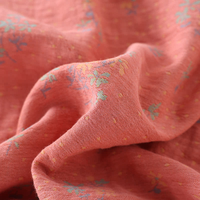 Pigiama in cotone con scollo tondo pastorale