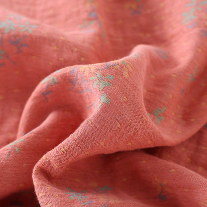 Pigiama in cotone con scollo tondo pastorale