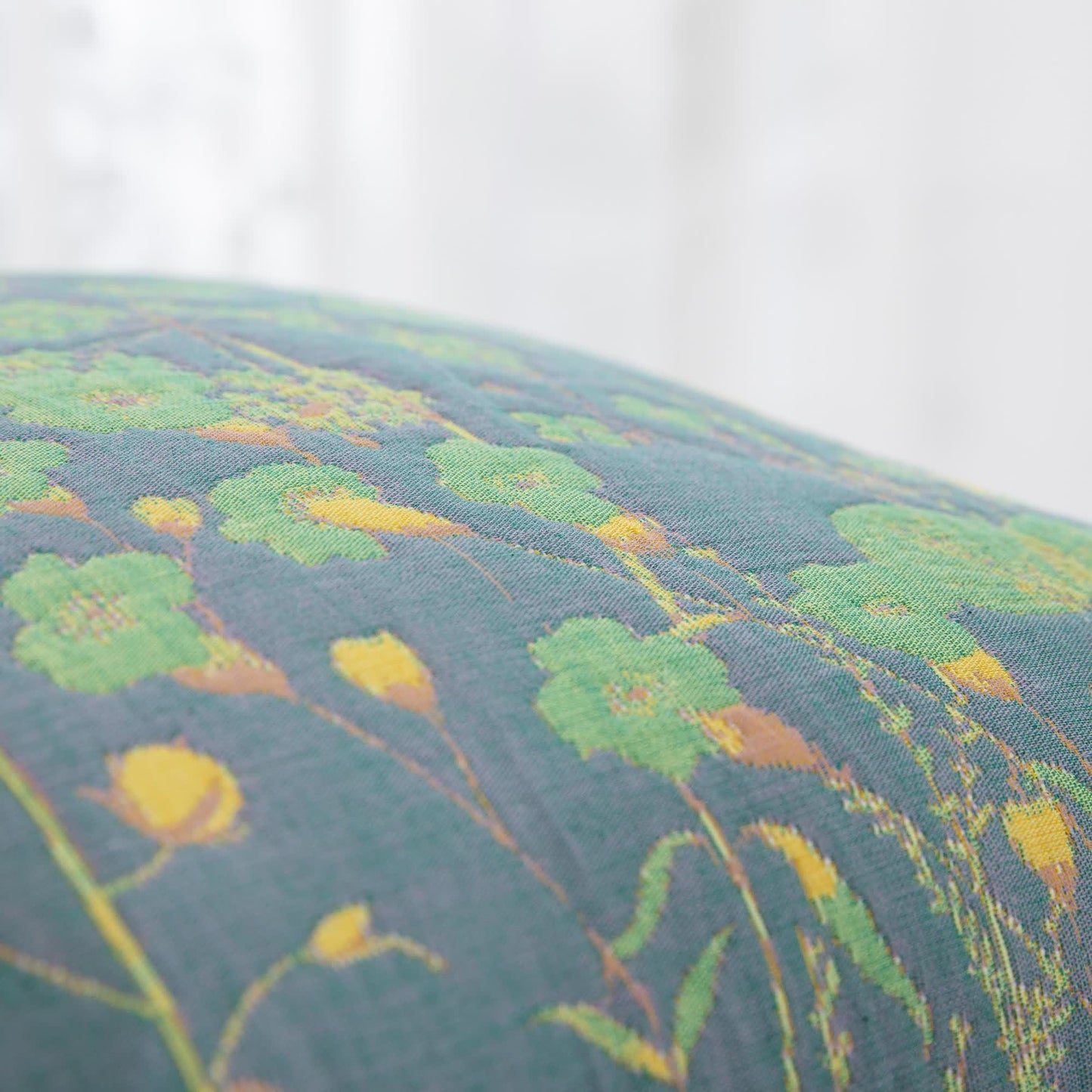 Federe in garza di cotone jacquard Lotus Pond (2 pezzi)