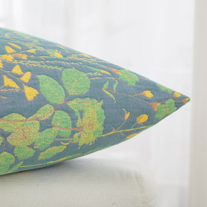 Federe in garza di cotone jacquard Lotus Pond (2 pezzi)