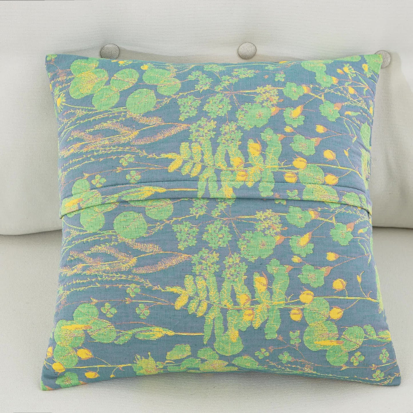 Federe in garza di cotone jacquard Lotus Pond (2 pezzi)