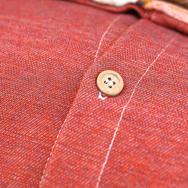 Trapunta reversibile in garza di cotone color cachi