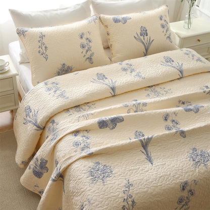 Biancheria da letto trapuntata in cotone Morning Glory