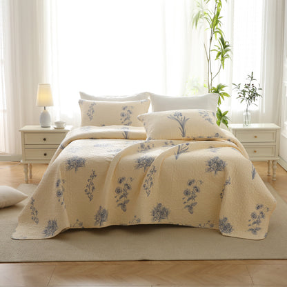 Biancheria da letto trapuntata in cotone Morning Glory