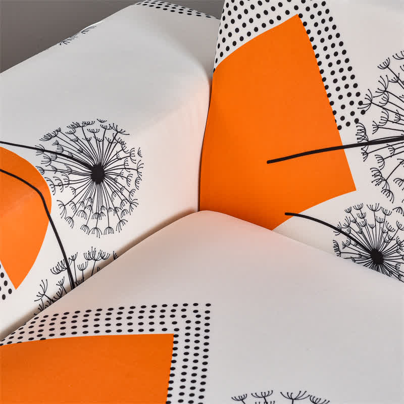 Copridivano elasticizzato Geometry Dandelion