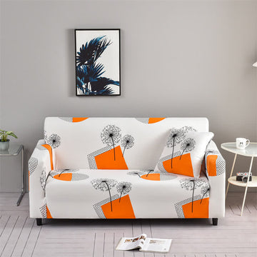 Copridivano elasticizzato Geometry Dandelion