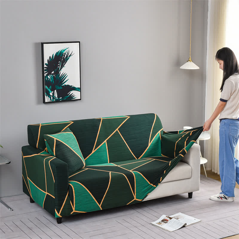 Copridivano geometrico moderno e resistente