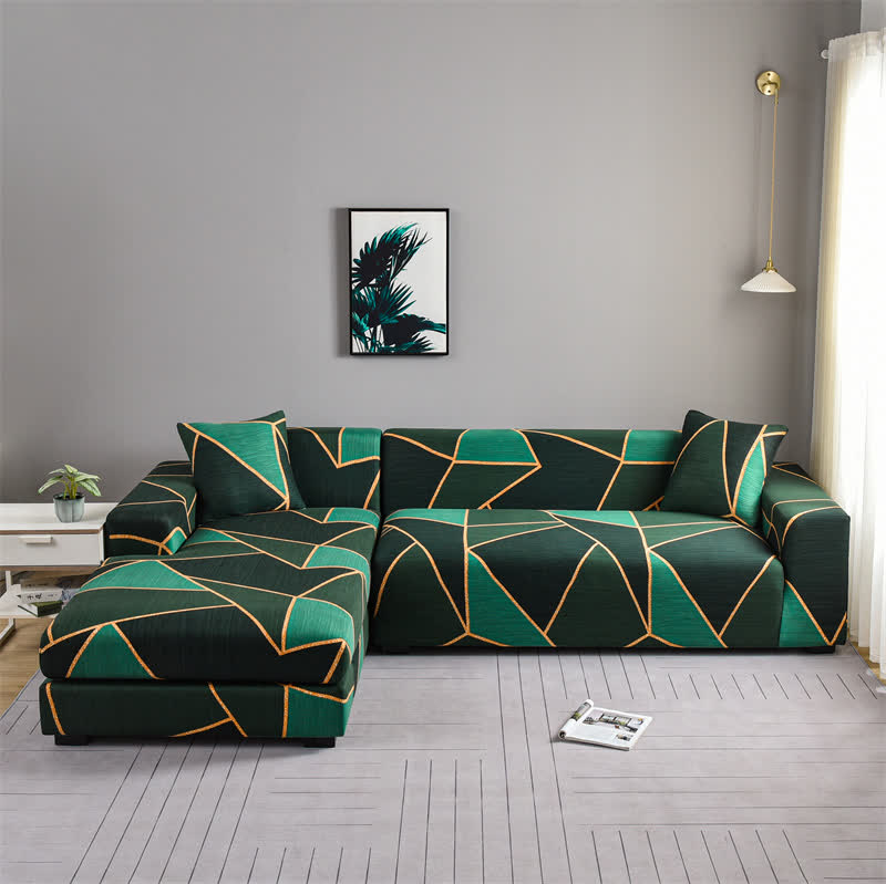 Copridivano geometrico moderno e resistente