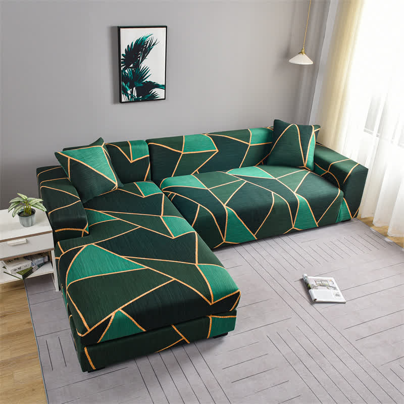 Copridivano geometrico moderno e resistente