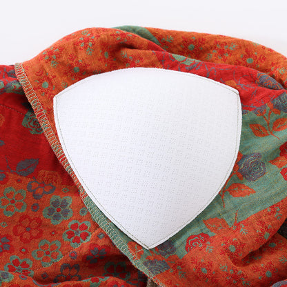 Camicia da notte imbottita in puro cotone