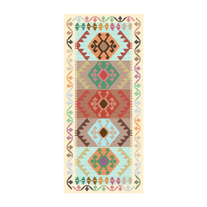 Tappeto runner antiscivolo per camera da letto Kilim afgano