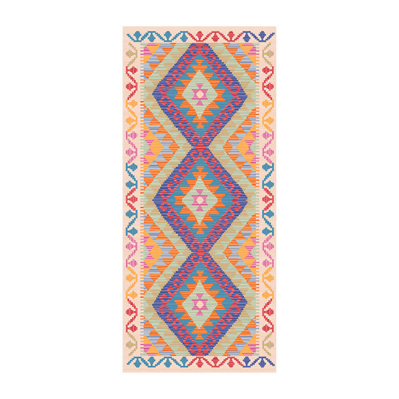 Tappeto da corridoio Kilim classico colorato