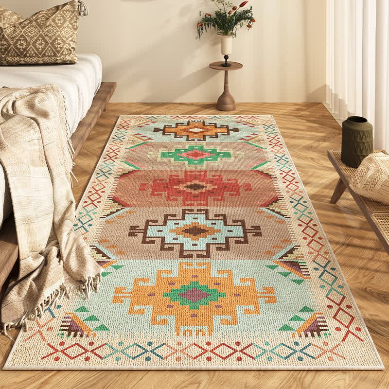 Tappeto runner antiscivolo Kilim afgano boemo