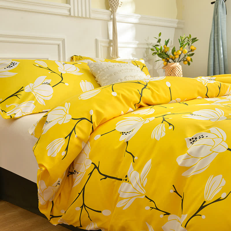 Biancheria da letto per la casa morbida ed elegante in stile pastorale Magnolia