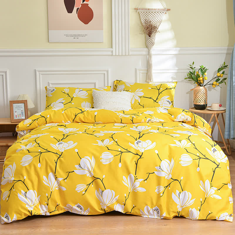 Biancheria da letto per la casa morbida ed elegante in stile pastorale Magnolia