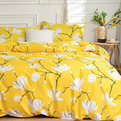 Biancheria da letto per la casa morbida ed elegante in stile pastorale Magnolia
