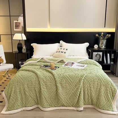 Coperta in pile soffice e confortevole a doppia faccia