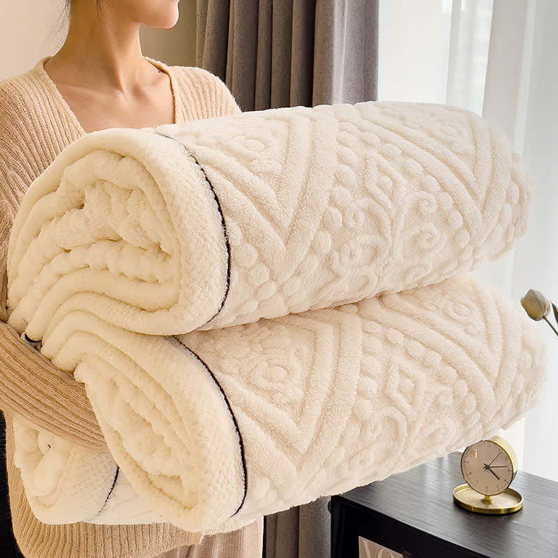 Coperta in pile soffice e confortevole a doppia faccia