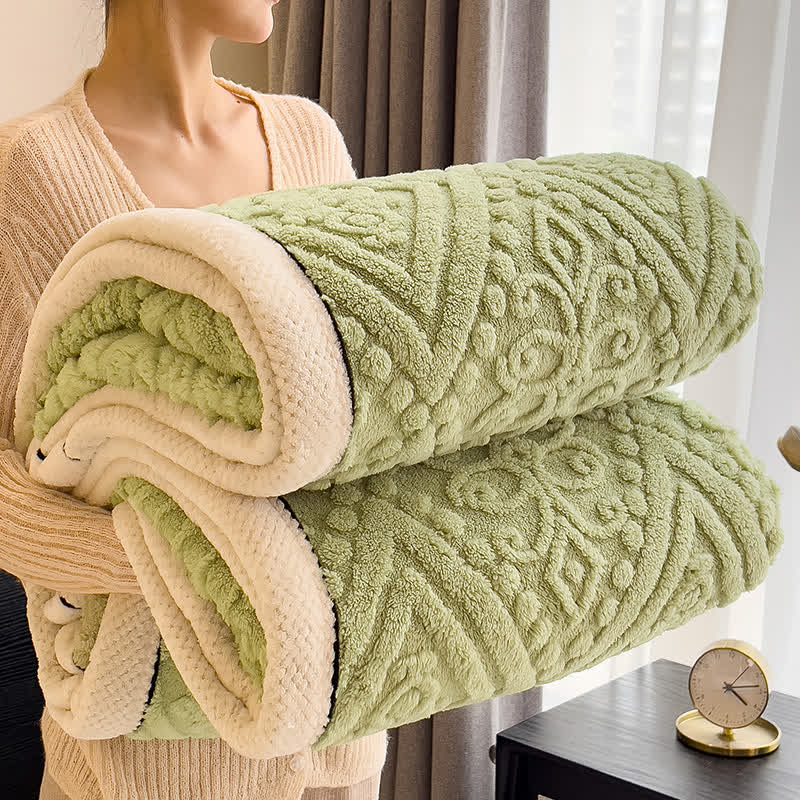 Coperta in pile soffice e confortevole a doppia faccia