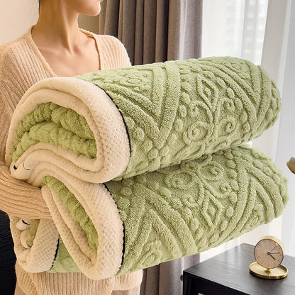 Coperta in pile soffice e confortevole a doppia faccia