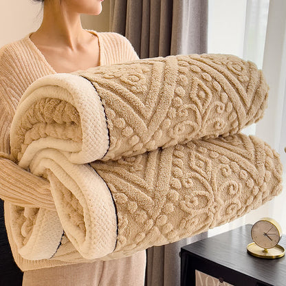 Coperta in pile soffice e confortevole a doppia faccia
