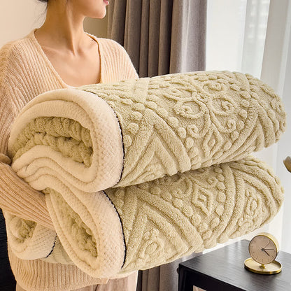 Coperta in pile soffice e confortevole a doppia faccia