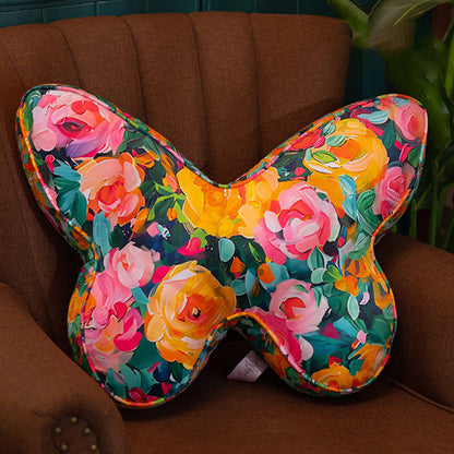 Elegante cuscino lombare a forma di farfalla