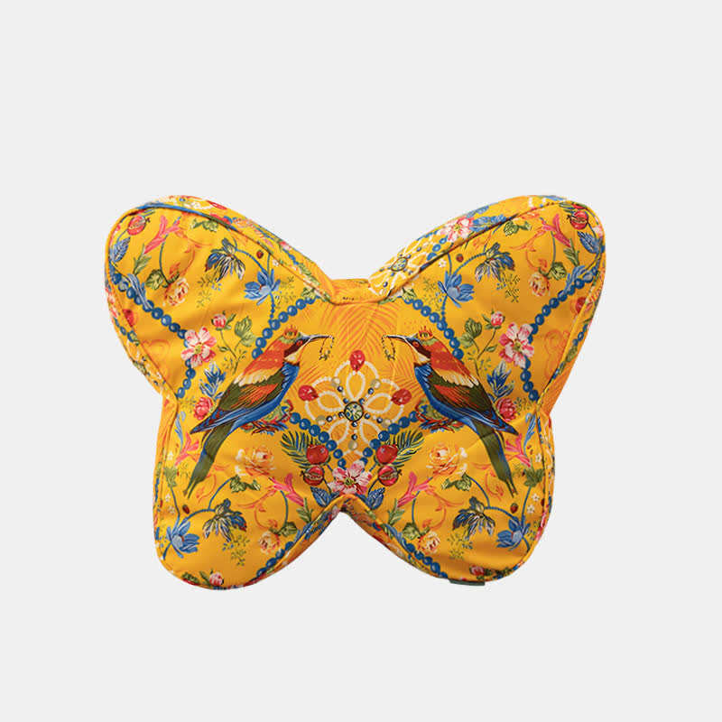 Elegante cuscino lombare a forma di farfalla