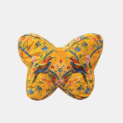 Elegante cuscino lombare a forma di farfalla