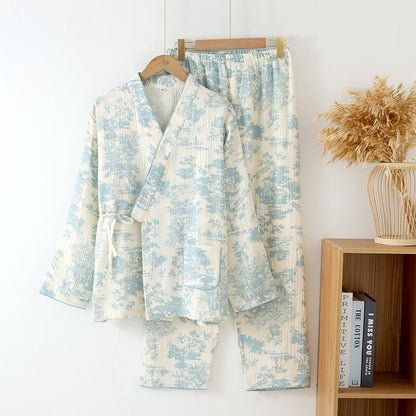 Pigiama Kimono in garza di cotone Refresh