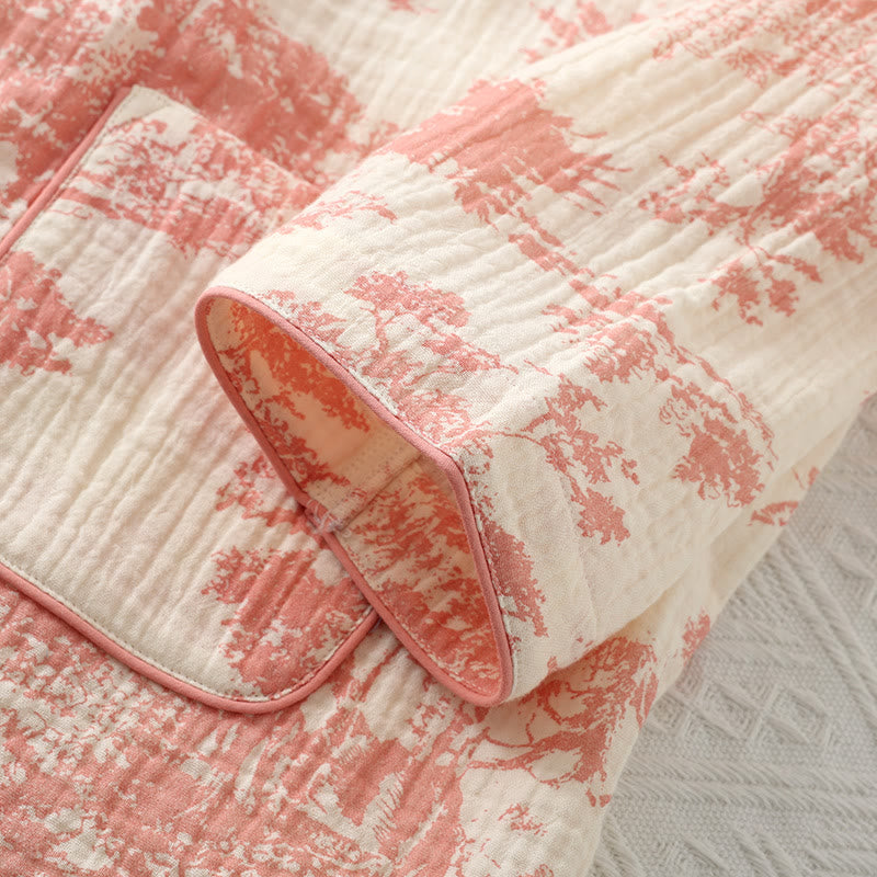 Pigiama Kimono in garza di cotone Refresh