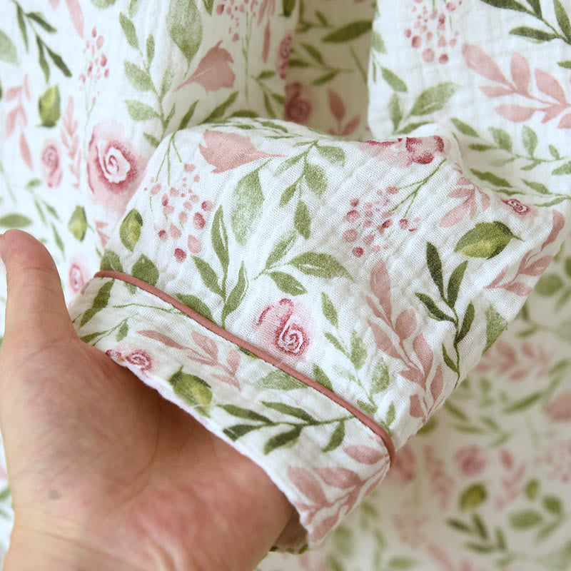 Pigiama in garza di cotone Refresh Rose