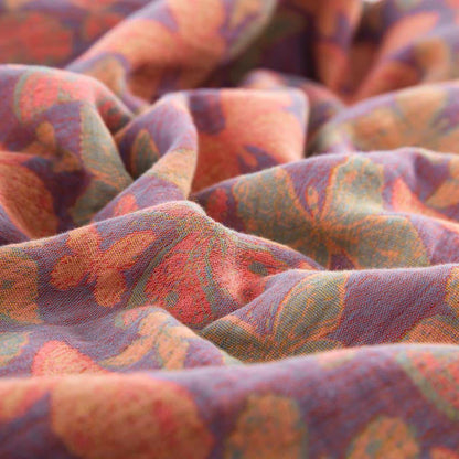 Elegante set di biancheria da letto in garza di cotone a forma di farfalla (4 pezzi)
