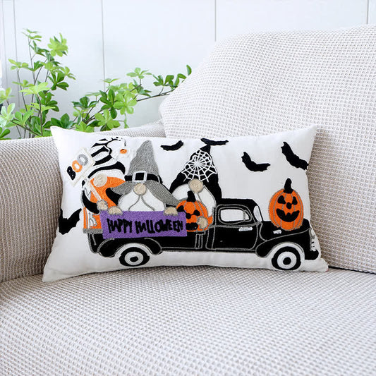 Federa decorativa ricamata per le feste di Halloween
