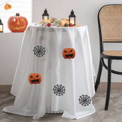 Tovaglia per feste di Halloween con atmosfera festosa