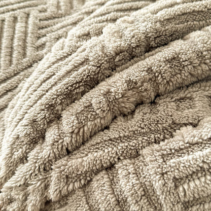 Coperta invernale calda e spessa in pile soffice
