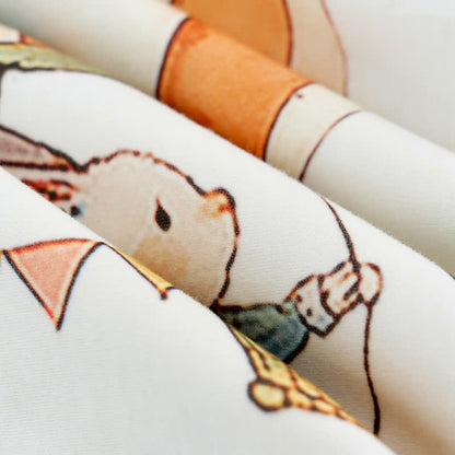 Trapunta per neonati in cotone "Wonderland Castle"